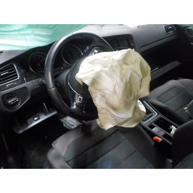 Spiegel binnen Volkswagen Golf VII (AUA) (2015 - 2020) Hatchback 1.0 TSI 12V BlueMotion (DKRF)