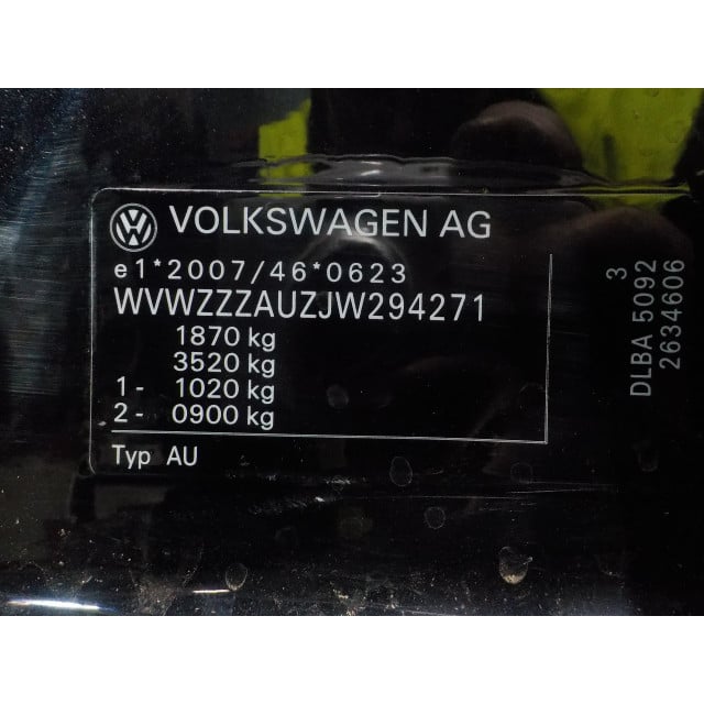 Uitlaat Volkswagen Golf VII (AUA) (2017 - 2020) Hatchback 2.0 GTI 16V Performance Package (DLBA)
